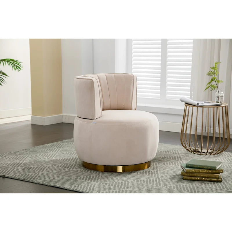 Fauteuil d'appoint pivotant à 360 degrés Cuddle Barrel