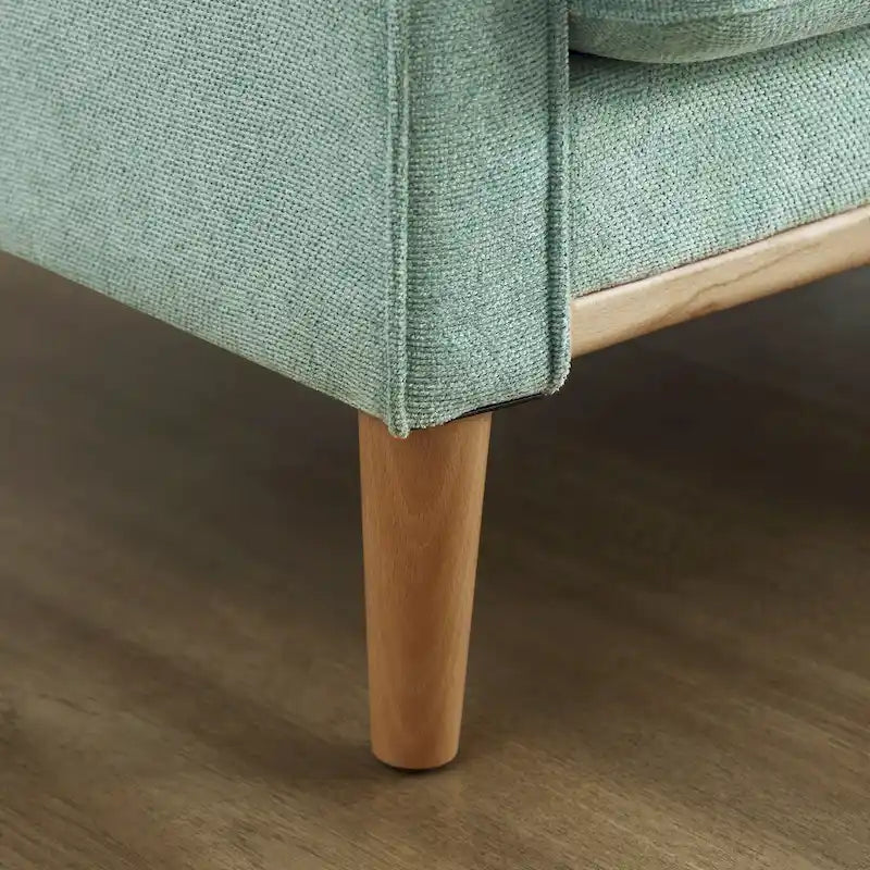 Canapé rembourré avec tissu imperméable et port USB - 32,30 x 70,10 x 35,03