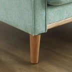 Canapé rembourré avec tissu imperméable et port USB - 32,30 x 70,10 x 35,03