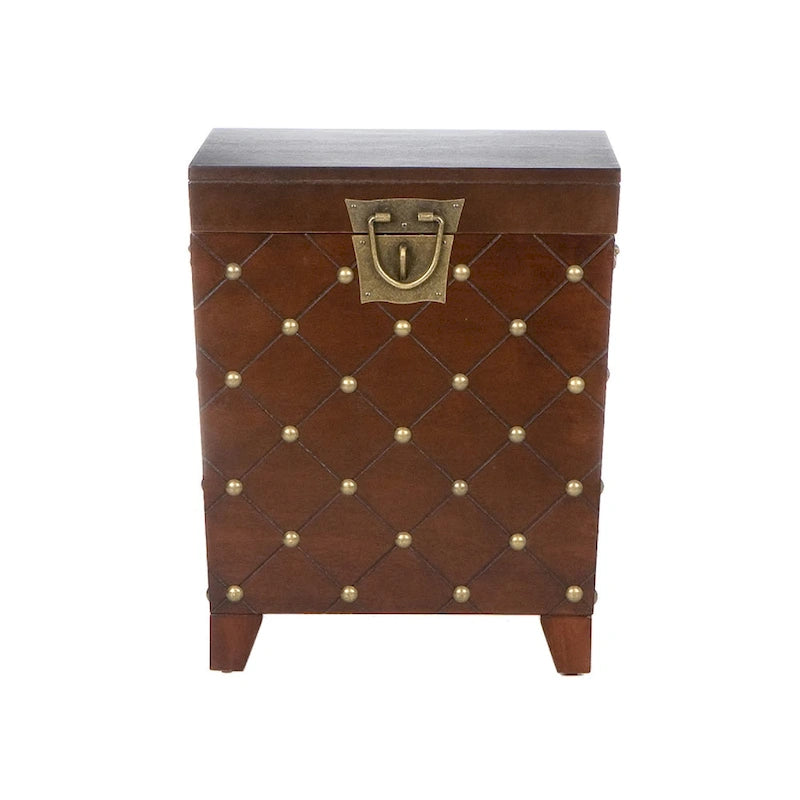 Coffre de table d'appoint Liatris Nailhead Espresso de SEI Furniture