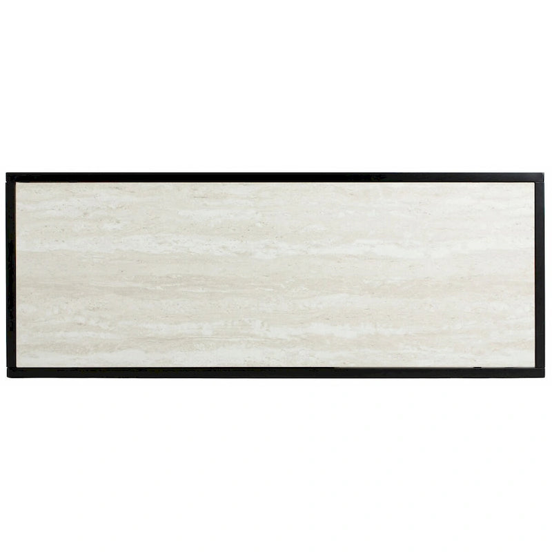 Console géométrique SAFAVIEH Fannye - 42 x 16 x 30,3 cm - 42 cm L x 16 cm P x 30 cm H