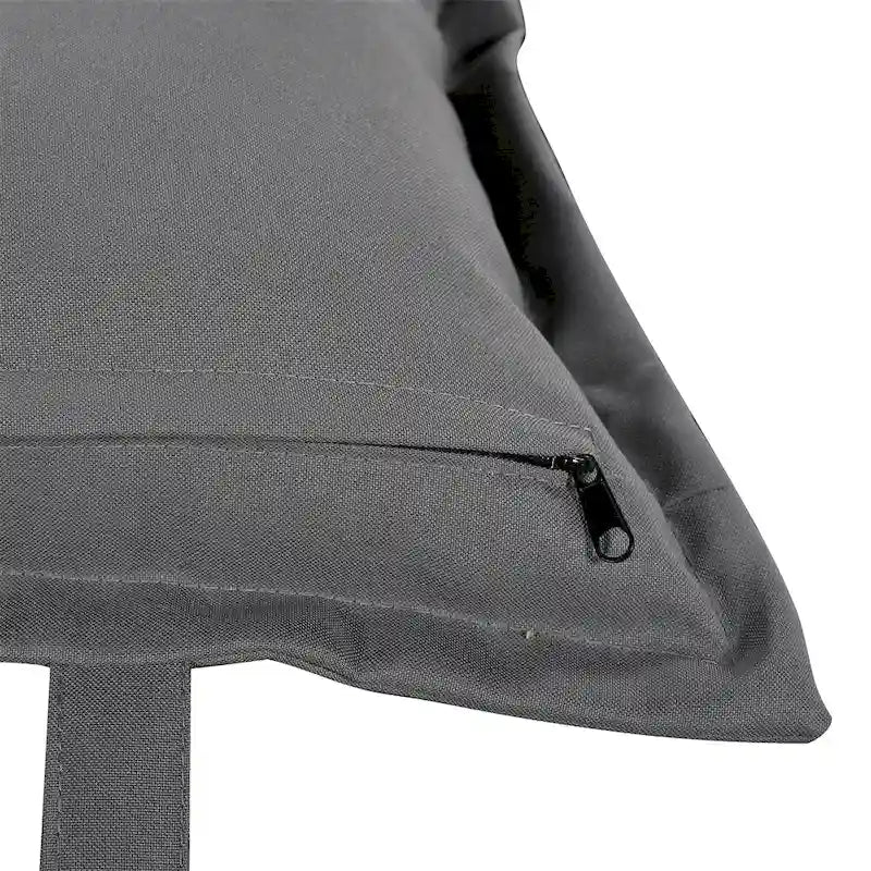 Fauteuil pivotant de jardin en rotin en forme d'œuf avec coussins et fonction bascule