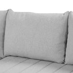 Canapé-lit d'angle rembourré avec pouf de rangement amovible, canapé-lit d'angle en forme de L