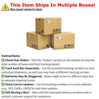 Table en bois finition expresso avec pieds de style Shaker de la collection Gray Barn Cattail Abode - Expresso