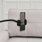 Canapé-lit en lin avec fonction lit gigogne, espace de rangement supplémentaire, support pour téléphone et chargeur USB