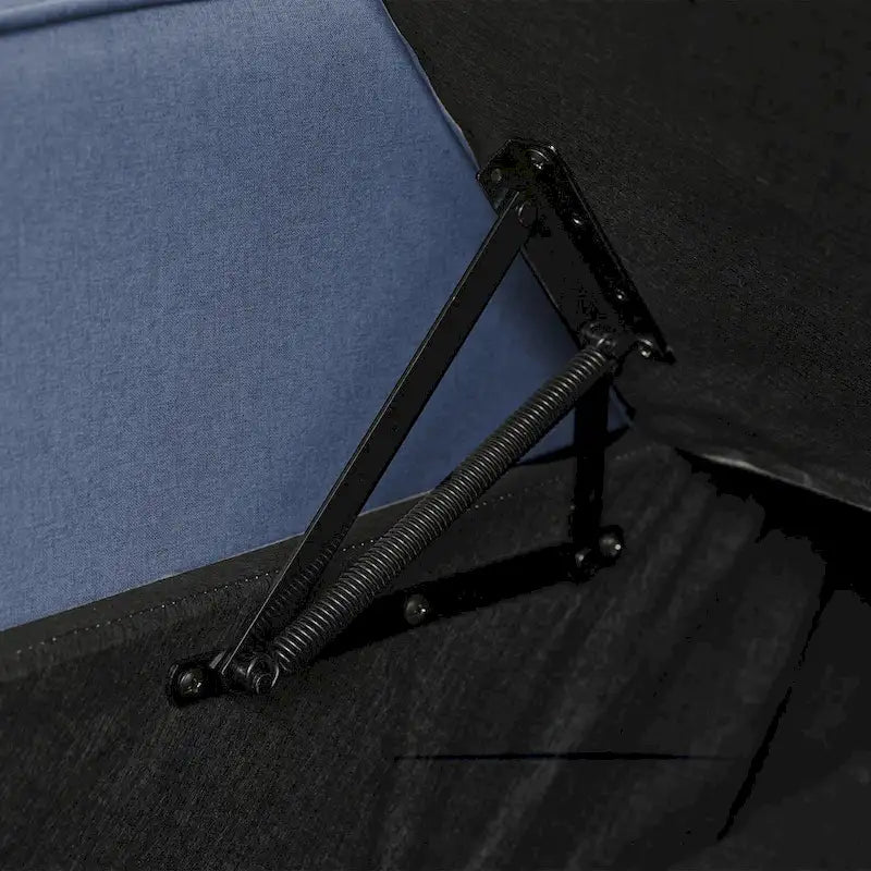 Canapé-lit en lin avec fonction lit gigogne, espace de rangement supplémentaire, support pour téléphone et chargeur USB