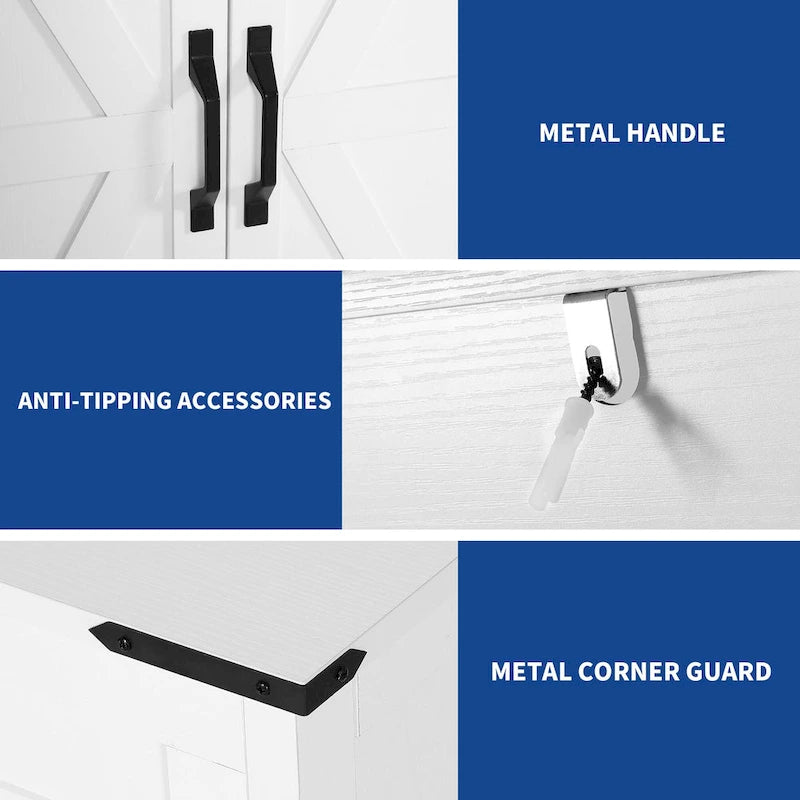 Armoire de rangement de 58 pouces de haut pour salle de bain